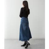 サイドタックデニムスカート レディース 大きいサイズ | JungleJalopy | 詳細画像43 