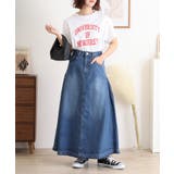 サイドタックデニムスカート レディース 大きいサイズ | JungleJalopy | 詳細画像55 