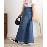 サイドタックデニムスカート レディース 大きいサイズ | JungleJalopy | 詳細画像56 