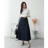 サイドタックデニムスカート レディース 大きいサイズ | JungleJalopy | 詳細画像63 