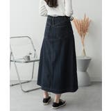 サイドタックデニムスカート レディース 大きいサイズ | JungleJalopy | 詳細画像80 