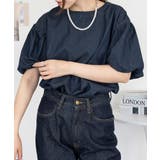 エアリーデニム 袖パフスリーブシャツ レディース 大きいサイズ | JungleJalopy | 詳細画像10