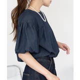 エアリーデニム 袖パフスリーブシャツ レディース 大きいサイズ | JungleJalopy | 詳細画像11