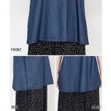 エアリーデニム 袖パフスリーブシャツ レディース 大きいサイズ | JungleJalopy | 詳細画像21