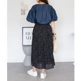 エアリーデニム 袖パフスリーブシャツ レディース 大きいサイズ | JungleJalopy | 詳細画像8