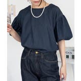 エアリーデニム 袖パフスリーブシャツ レディース 大きいサイズ | JungleJalopy | 詳細画像9