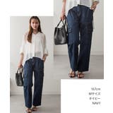 大きいサイズ レディース デニムカーゴパンツ | JungleJalopy | 詳細画像24 