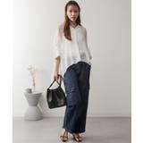 大きいサイズ レディース デニムカーゴパンツ | JungleJalopy | 詳細画像26 