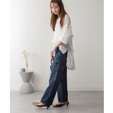 大きいサイズ レディース デニムカーゴパンツ | JungleJalopy | 詳細画像36 