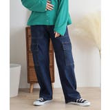 大きいサイズ レディース デニムカーゴパンツ | JungleJalopy | 詳細画像41 