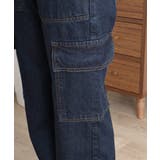 大きいサイズ レディース デニムカーゴパンツ | JungleJalopy | 詳細画像72 