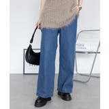 デニムオールゴムワイドパンツ デニムパンツ ボトムス | JungleJalopy | 詳細画像2