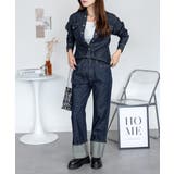 ノーカラーウエスタンデニムシャツ レディース 大きいサイズ レビュー特典あり | JungleJalopy | 詳細画像20