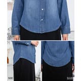 ノーカラーウエスタンデニムシャツ レディース 大きいサイズ レビュー特典あり | JungleJalopy | 詳細画像29