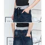 【S-M・L-LL・3L・4L】ウエストリブ デニムロングスカート | JungleJalopy | 詳細画像18 