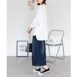 【S-M・L-LL・3L・4L】ウエストリブ デニムロングスカート | JungleJalopy | 詳細画像8 