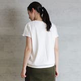 【M-L・LL-3L・4L-5L】コットンフライスVネックフレンチTシャツ | JungleJalopy | 詳細画像13 