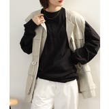 【M・L・LL・3L・4L】プチハイネックロングスリーブプルオーバー | JungleJalopy | 詳細画像17 