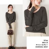 【M・L・LL・3L・4L】Vネック指空きTシャツ | JungleJalopy | 詳細画像15 