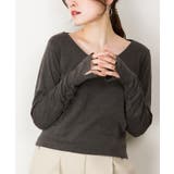 【M・L・LL・3L・4L】Vネック指空きTシャツ | JungleJalopy | 詳細画像16 