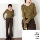 【M・L・LL・3L・4L】Vネック指空きTシャツ | JungleJalopy | 詳細画像42 