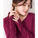 【M・L・LL・3L・4L】Vネック指空きTシャツ | JungleJalopy | 詳細画像58 