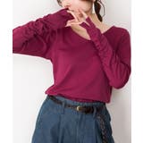 【M・L・LL・3L・4L】Vネック指空きTシャツ | JungleJalopy | 詳細画像59 