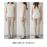 Vネックリブノースリーブ vネック クルーネック | JungleJalopy | 詳細画像7