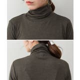 【M・LL・L・4L・3L】ハイネック指穴カットソー | JungleJalopy | 詳細画像43 