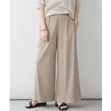 紐付きゆったりカットワイドパンツ 大きいサイズ レディース | JungleJalopy | 詳細画像16