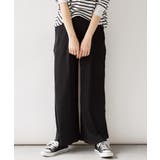 紐付きゆったりカットワイドパンツ 大きいサイズ レディース | JungleJalopy | 詳細画像6