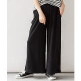 紐付きゆったりカットワイドパンツ 大きいサイズ レディース | JungleJalopy | 詳細画像7