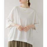 OFFWHITE | 【M-L・LL-3L・4L-5L】ボートネック7分袖ドルマンTシャツ | JungleJalopy