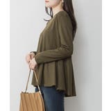 裾フレア長袖カットソー トップス Tシャツ | JungleJalopy | 詳細画像24