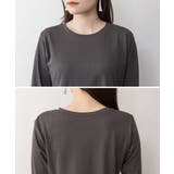 裾フレア長袖カットソー トップス Tシャツ | JungleJalopy | 詳細画像33