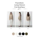 裾フレア長袖カットソー トップス Tシャツ | JungleJalopy | 詳細画像38