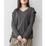 ショルダータックカットソー トップス Tシャツ | JungleJalopy | 詳細画像10