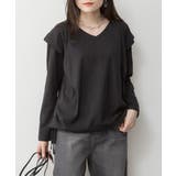 ショルダータックカットソー トップス Tシャツ | JungleJalopy | 詳細画像3