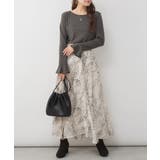 綿フライス袖口フレア長袖カットソー | JungleJalopy | 詳細画像19 