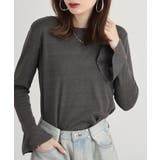 綿フライス袖口フレア長袖カットソー | JungleJalopy | 詳細画像20 