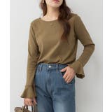 綿フライス袖口フレア長袖カットソー | JungleJalopy | 詳細画像27 