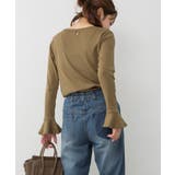 綿フライス袖口フレア長袖カットソー | JungleJalopy | 詳細画像29 