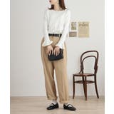 綿フライス袖口フレア長袖カットソー | JungleJalopy | 詳細画像46 