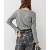 綿フライス袖口フレア長袖カットソー | JungleJalopy | 詳細画像52 