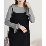 綿フライス袖口フレア長袖カットソー | JungleJalopy | 詳細画像57 