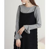 綿フライス袖口フレア長袖カットソー | JungleJalopy | 詳細画像58 