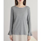 綿フライス袖口フレア長袖カットソー | JungleJalopy | 詳細画像61 