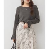 C-GRAY | 綿フライス袖口フレア長袖カットソー | JungleJalopy