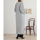 ミニ裏毛Vネックロングスウェットベスト 大きいサイズ レディース | JungleJalopy | 詳細画像16 