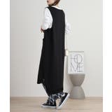 ミニ裏毛Vネックロングスウェットベスト 大きいサイズ レディース | JungleJalopy | 詳細画像28 